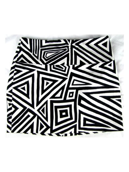 Express Dresses & Skirts - SALE! Abstract Black White Short Mini Skirt